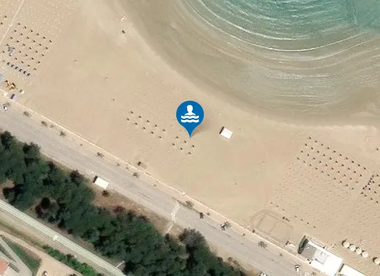 Satellite image of Spiaggia delle Morge
