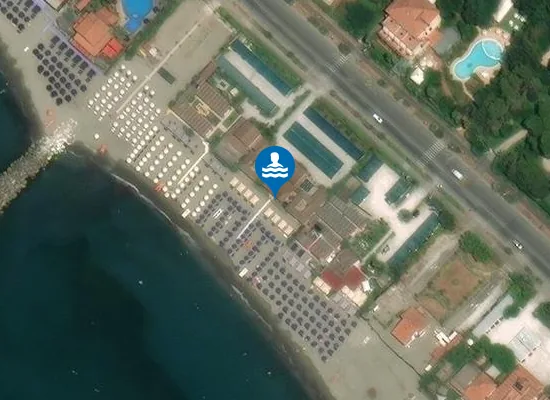 Satellite image of Bagno Carol di Levante
