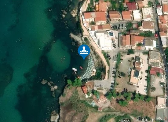Satellite image of Spiaggia Ficocella degli uomini