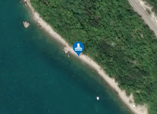 Satellite image of Spiaggia naturista
