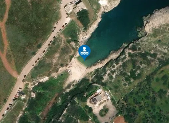 Satellite image of Spiaggia Cala Incina