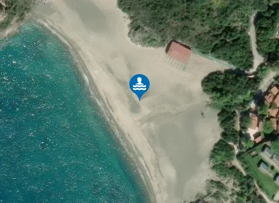 Satellite image of Spiaggia Capo Grosso