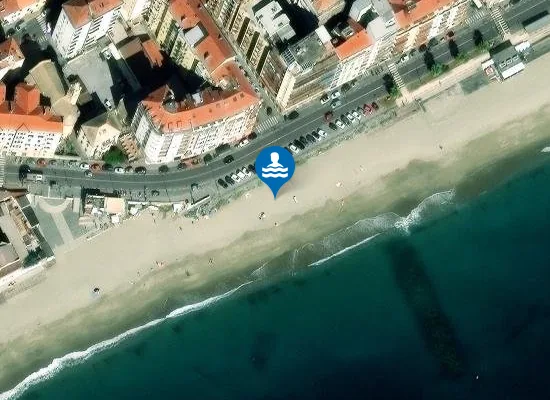 Satellite image of Spiaggia libera delle Fornaci