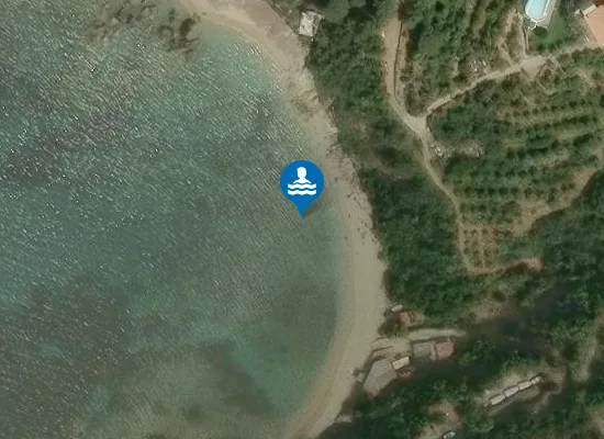 Satellite image of Spiaggia Zuccale