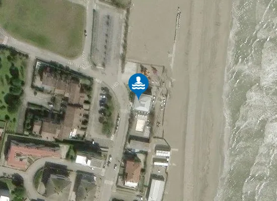 Satellite image of Bagno Sagano