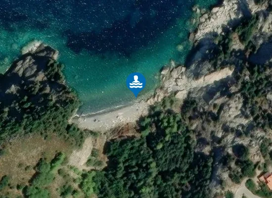 Satellite image of Spiaggia Polveraia