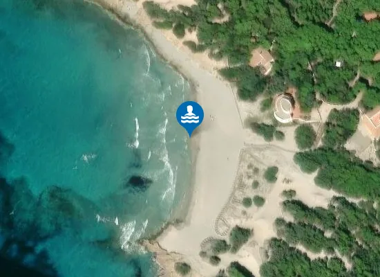 Satellite image of Spiaggia di Porto Pineddu