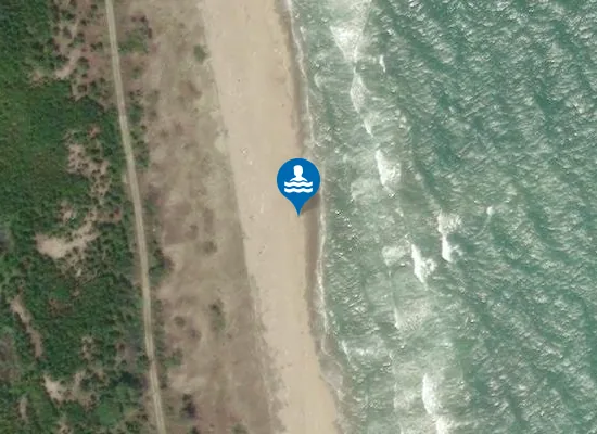 Satellite image of Lido di Dante