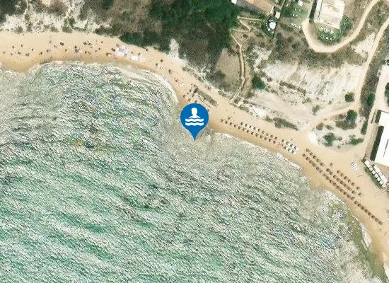 Satellite image of Spiaggia di Scala dei Turchi