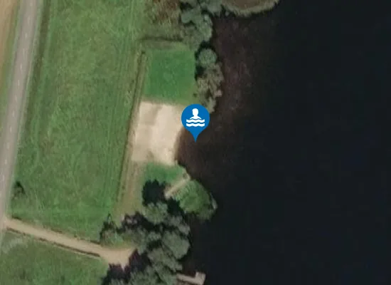 Satellite image of TANGE SØ