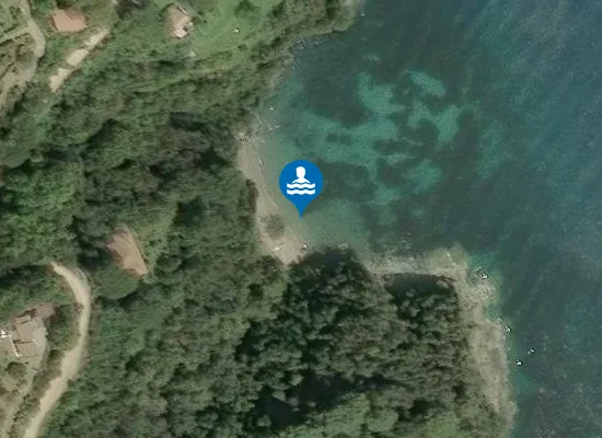 Satellite image of Spiaggia Luisi d'Angelo