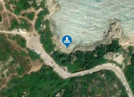 Satellite image of Cala Spinosa