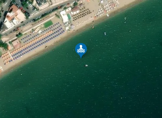 Satellite image of Spiaggia di Vindicio