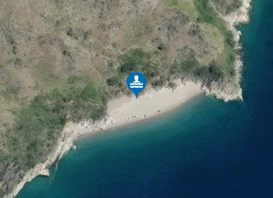 Satellite image of Spiaggia dei Gabbiani