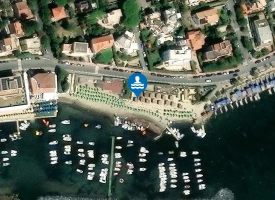 Satellite image of Stabilimento Balneare "Capolinaro Beach"