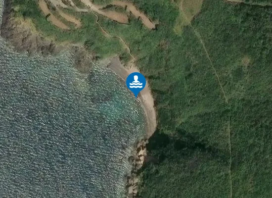 Satellite image of Cala di Stella Mare