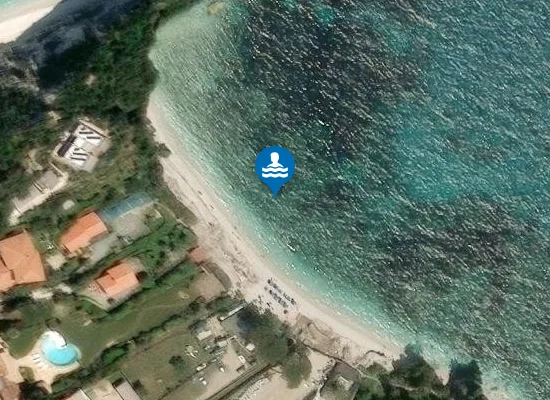 Satellite image of Spiaggia della Padulella