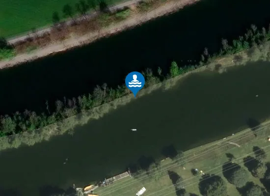 Satellite view of RHEINAUEN, HOHENEMS