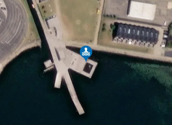 Satellite image of HAVNEBADET