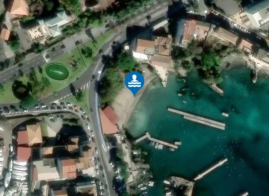 Satellite image of Spiaggetta Lognina