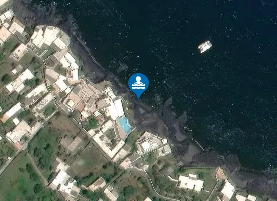 Satellite image of Spiaggia Villaggio Stromboli