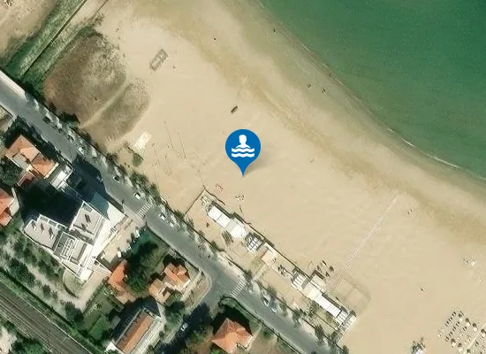 Satellite image of Bagni 19 Pink Beach