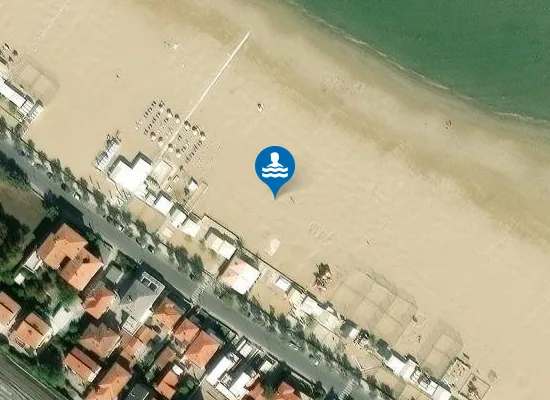 Satellite image of Bagni 25 Gabbiano