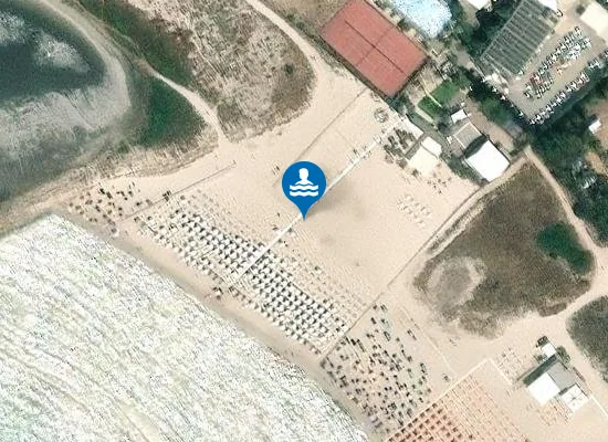 Satellite image of Hotel Poseidone