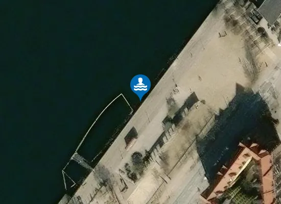 Satellite image of HALFDANSGADE BADEZONE