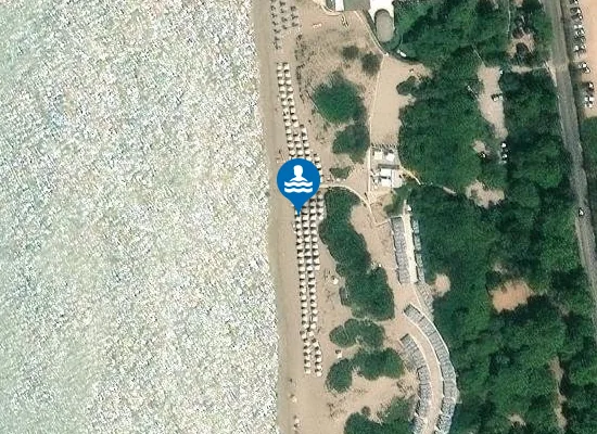 Satellite image of Lido Sant'Anna