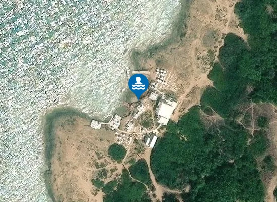 Satellite image of G Beach