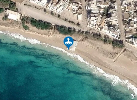 Satellite image of Lido Mania