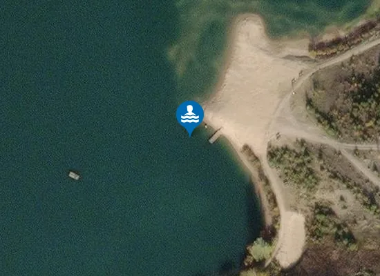 Satellite image of LYNGAGER SØ