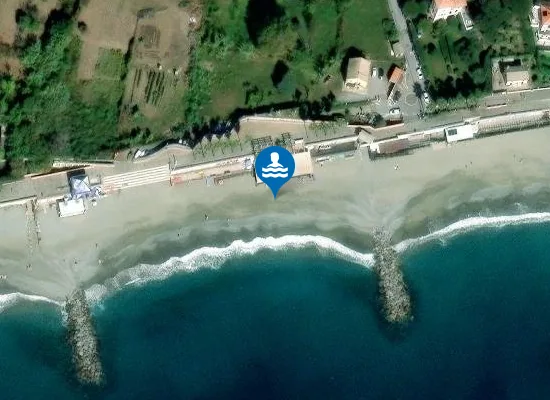 Satellite image of Bagni Lido Azzurro
