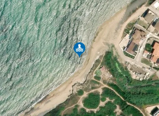 Satellite image of Spiaggia Lu Bagnu