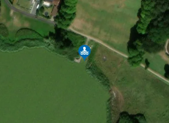 Satellite image of GLUMSØ SØ