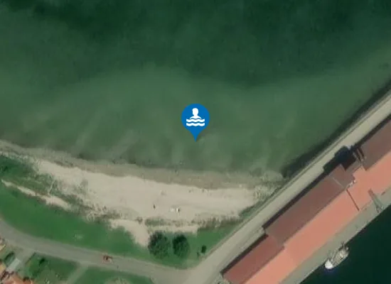 Satellite image of BANDHOLM STRAND