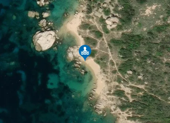 Satellite image of Spiaggia di Talmone