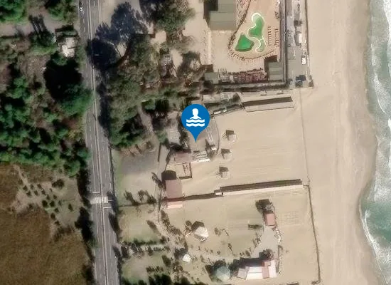 Satellite image of Lido Polifemo