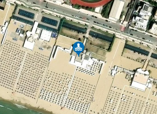 Satellite image of Stabilimento Lido