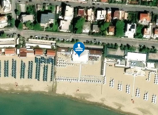 Satellite image of Lido Luna Rossa