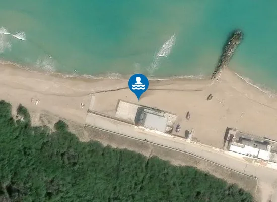 Satellite image of Lido Dielleffe