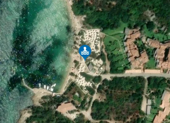 Satellite image of Spiaggia Precedence A Mucchi Bianchi
