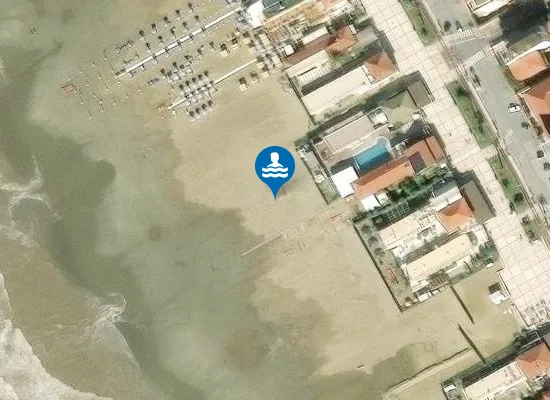 Satellite image of Bagno Onda