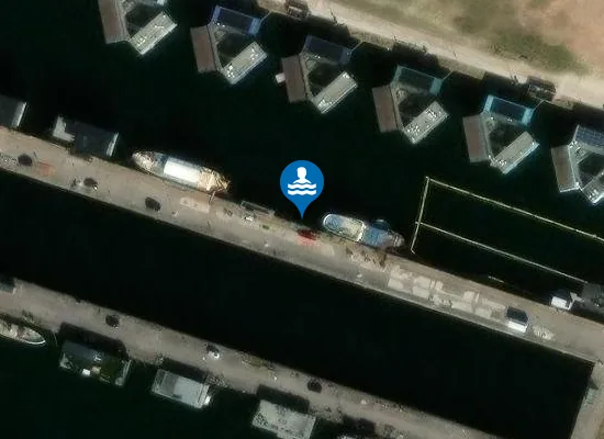 Satellite image of SØNDRE REFSHALE BADEZONE