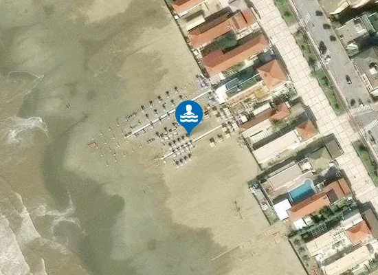 Satellite image of Bagno Venezia