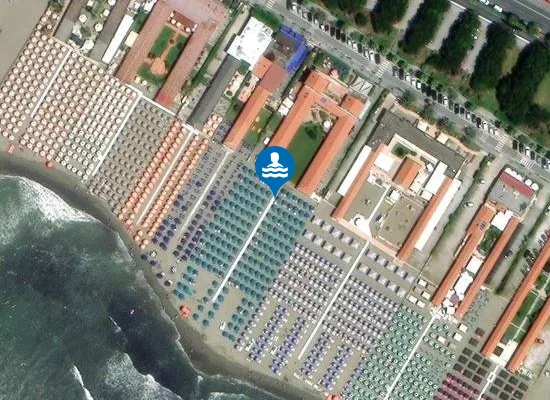 Satellite image of Bagno Aurora