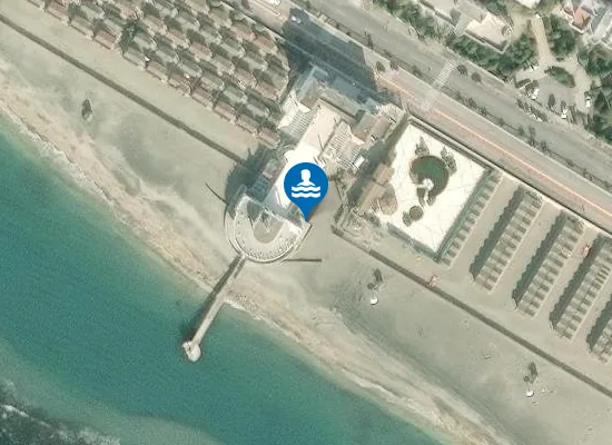 Satellite image of Stabilimento Balneare Plinius
