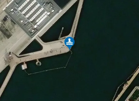 Satellite image of KALVEBOD BØLGE BADEZONE