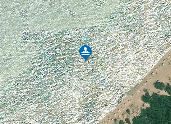 Satellite image of Spiaggia del Pizzo